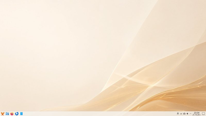 Il desktop ADMIN di PhoenixCore OS